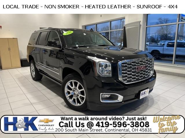 used 2020 GMC Yukon car, priced at $35,999