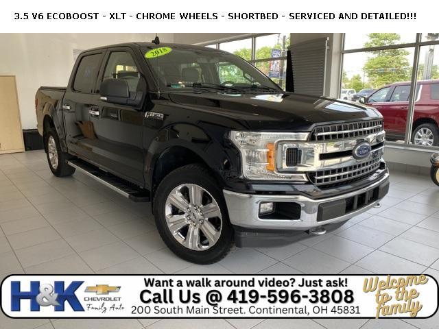 used 2018 Ford F-150 car, priced at $27,932