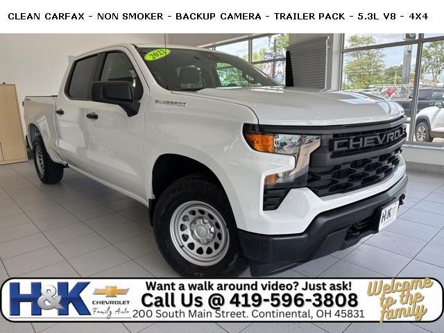 used 2022 Chevrolet Silverado 1500 car, priced at $34,995