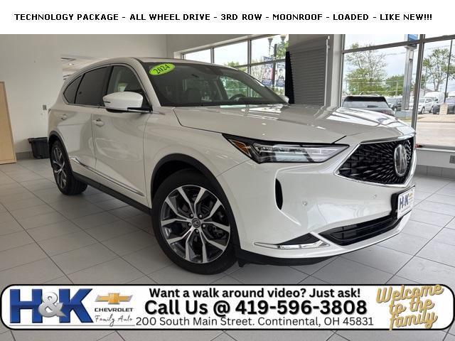 used 2024 Acura MDX car, priced at $46,444