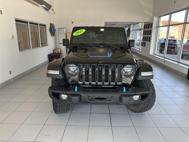 used 2021 Jeep Wrangler Unlimited 4xe car, priced at $31,646