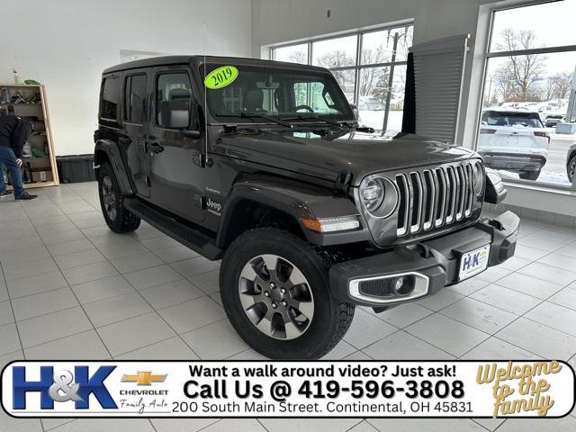 used 2019 Jeep Wrangler Unlimited car, priced at $25,982