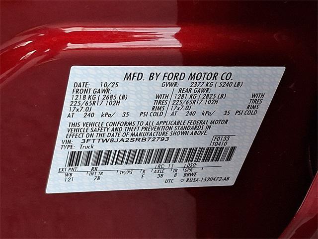 new 2025 Ford Maverick car, priced at $37,470