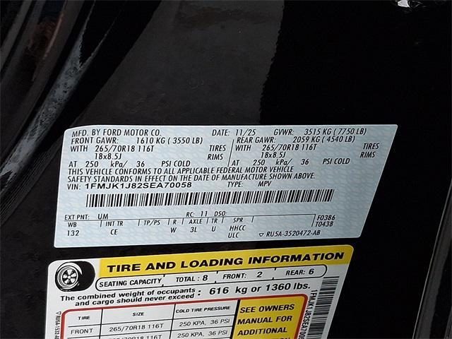 new 2025 Ford Expedition Max car, priced at $71,740