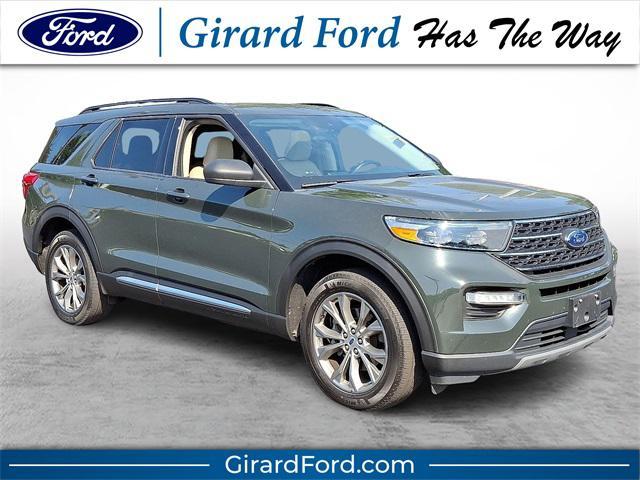 used 2022 Ford Explorer car, priced at $31,998