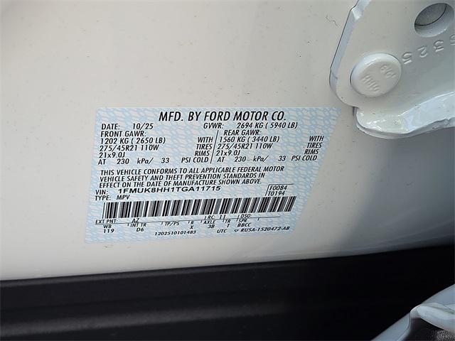 new 2026 Ford Explorer car, priced at $58,950