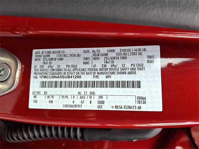 new 2025 Ford Escape car, priced at $39,334