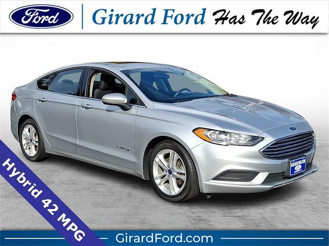 used 2018 Ford Fusion Hybrid car, priced at $10,900