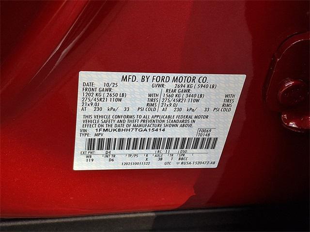 new 2026 Ford Explorer car, priced at $60,245