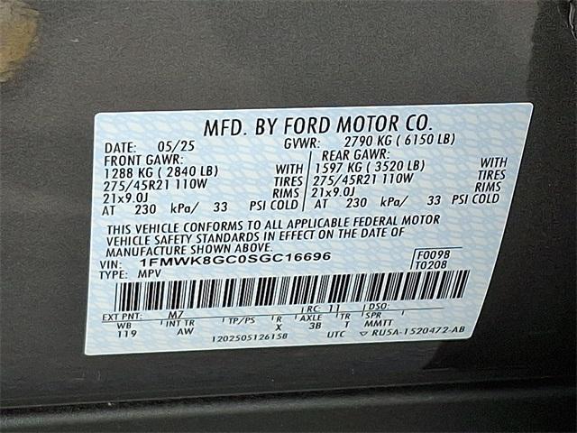 new 2025 Ford Explorer car, priced at $58,667