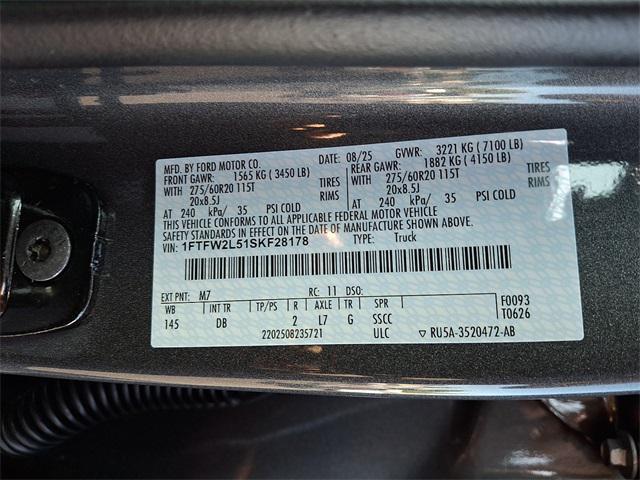 new 2025 Ford F-150 car, priced at $57,465