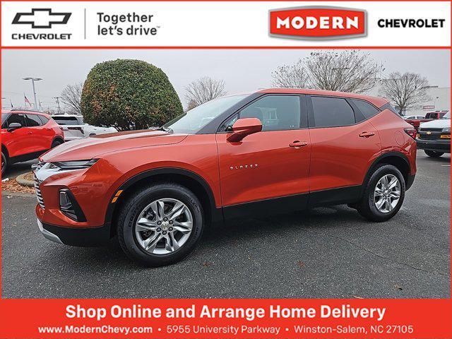 used 2022 Chevrolet Blazer car, priced at $25,898