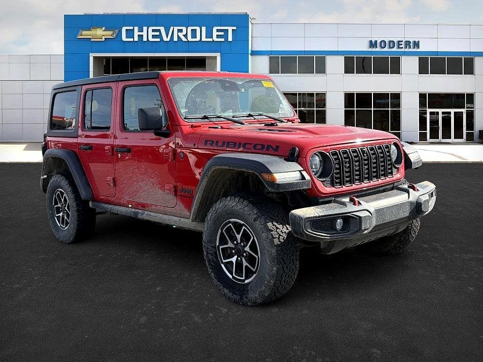 used 2024 Jeep Wrangler car, priced at $44,351