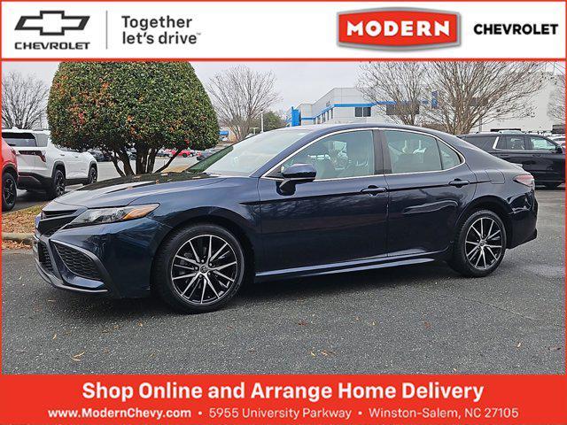 used 2021 Toyota Camry car, priced at $21,991