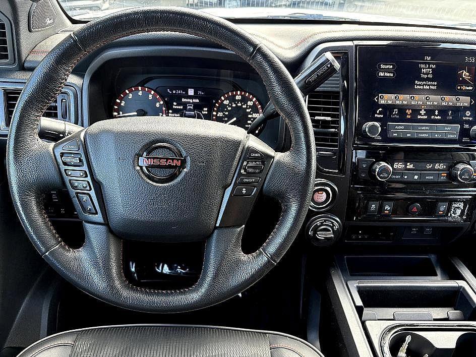 used 2021 Nissan Titan car, priced at $28,450