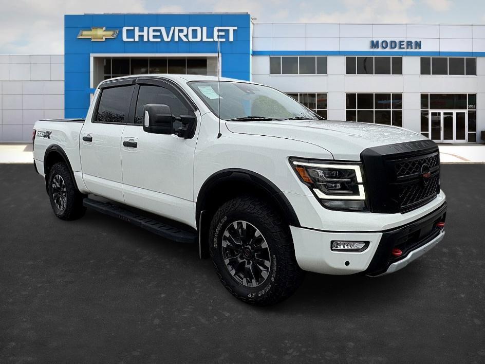 used 2021 Nissan Titan car, priced at $28,450