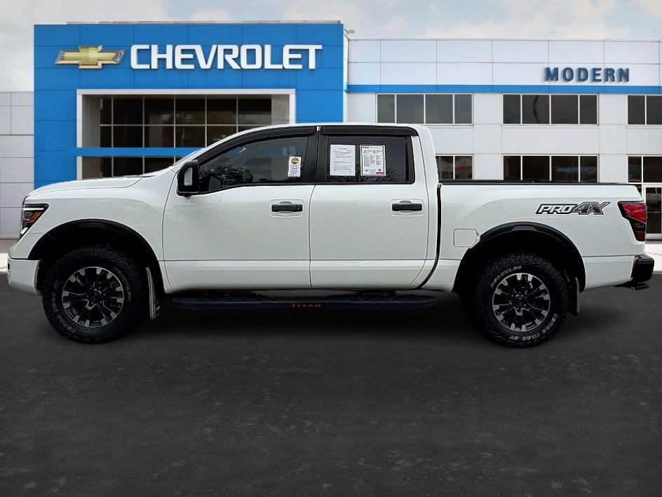 used 2021 Nissan Titan car, priced at $28,450