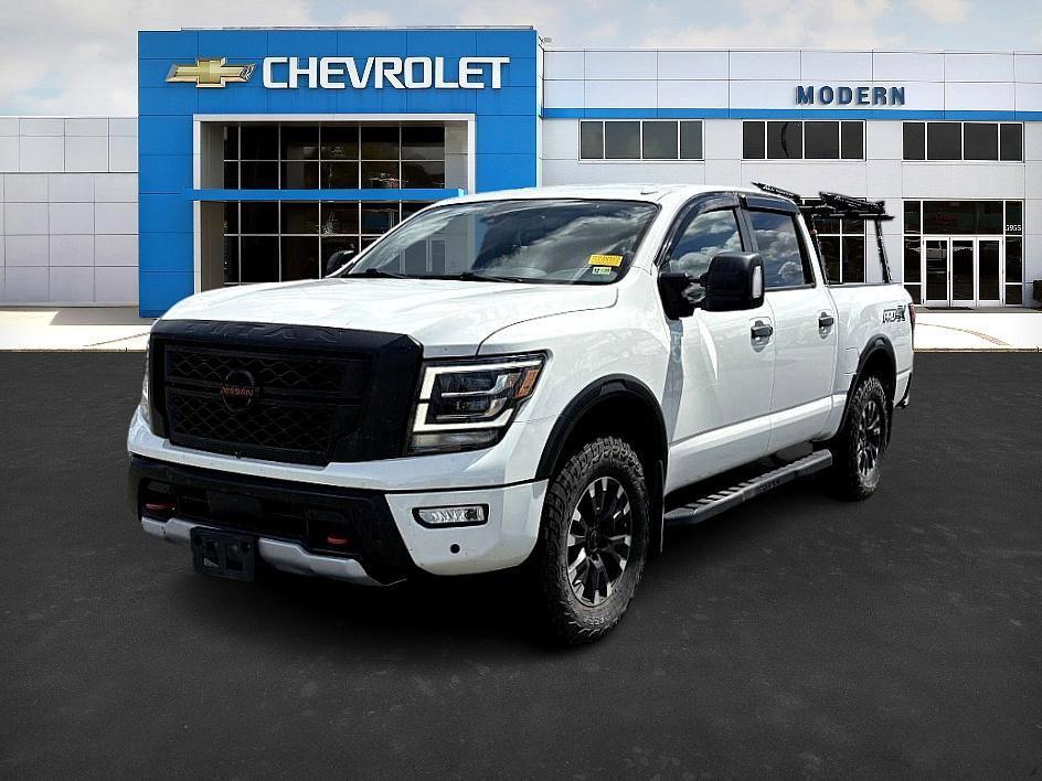 used 2021 Nissan Titan car, priced at $31,340