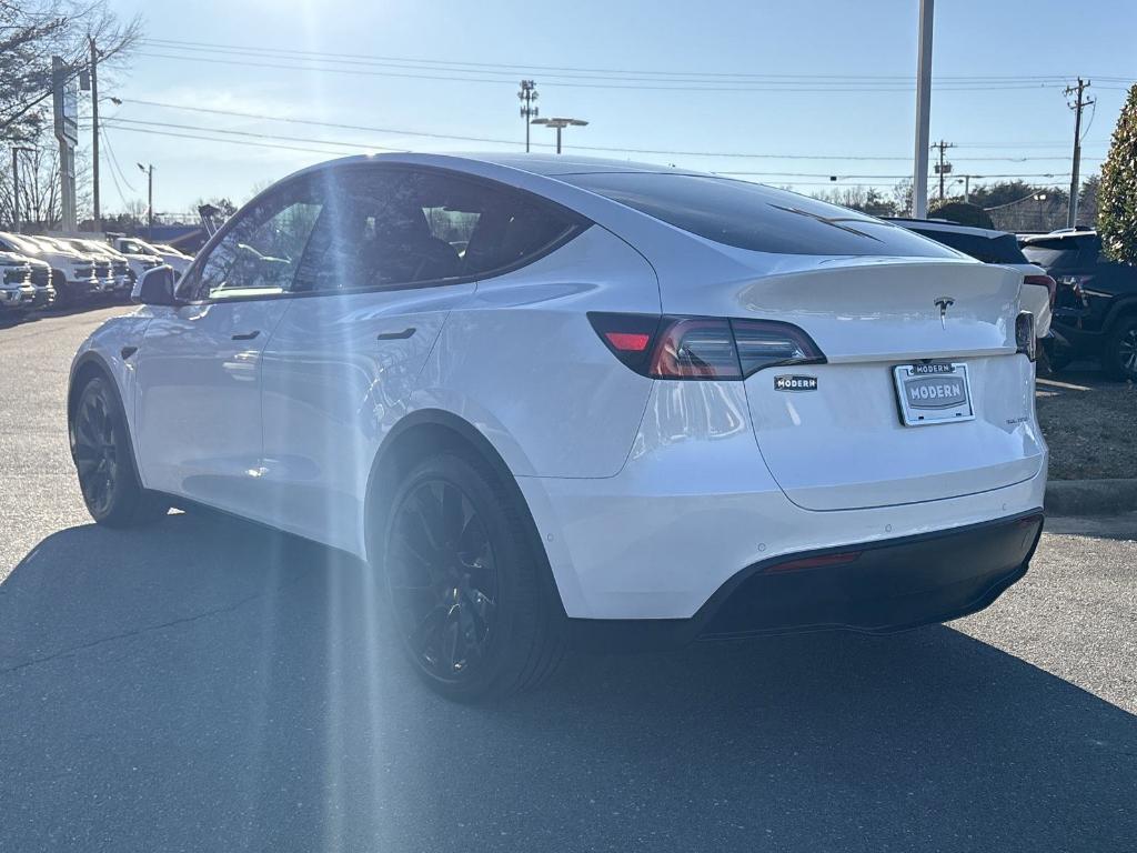 used 2021 Tesla Model Y car, priced at $24,550