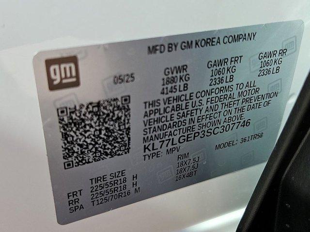 new 2025 Chevrolet Trax car, priced at $24,589