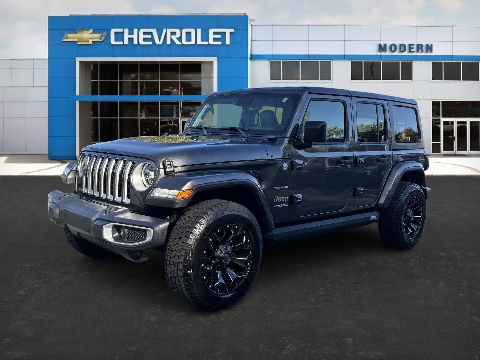 used 2019 Jeep Wrangler Unlimited car, priced at $28,647