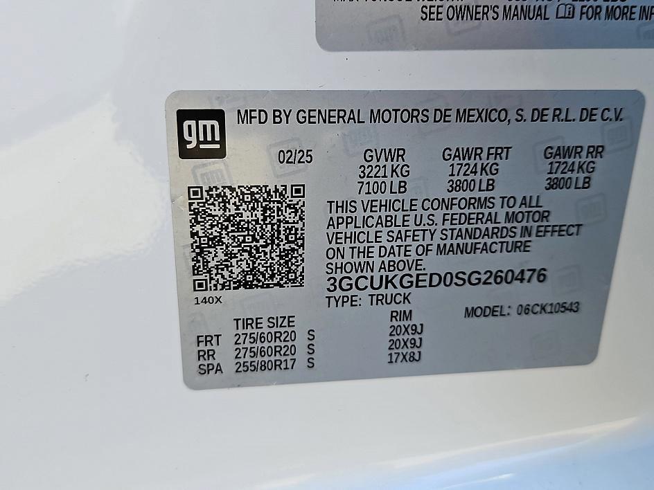 new 2025 Chevrolet Silverado 1500 car, priced at $49,300