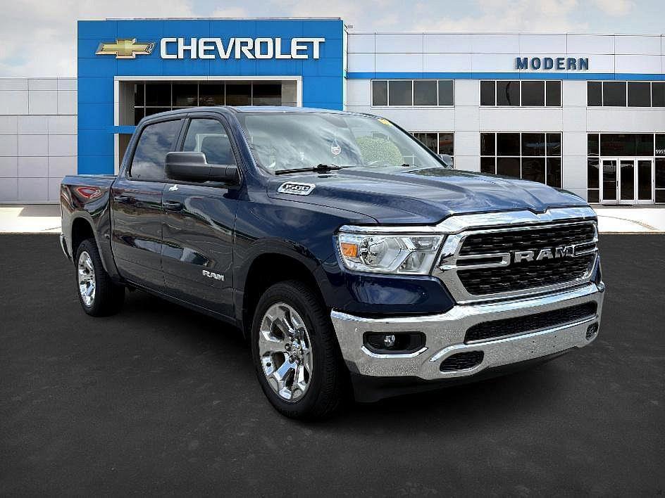 used 2022 Ram 1500 car, priced at $29,987