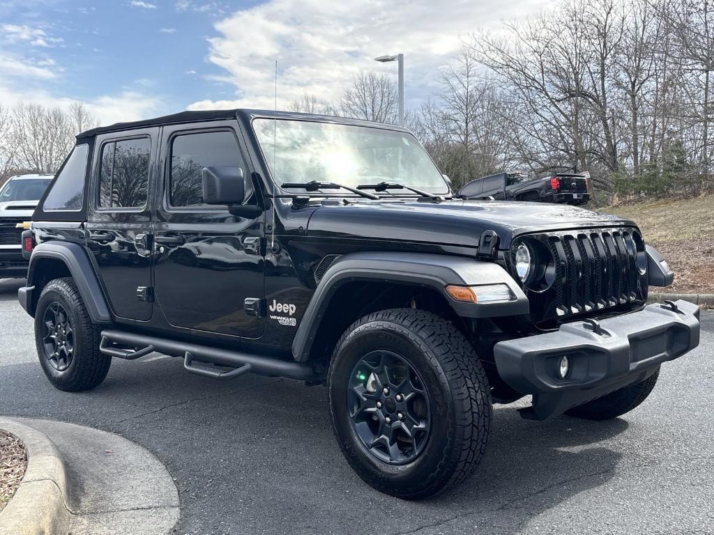 used 2020 Jeep Wrangler Unlimited car, priced at $23,688