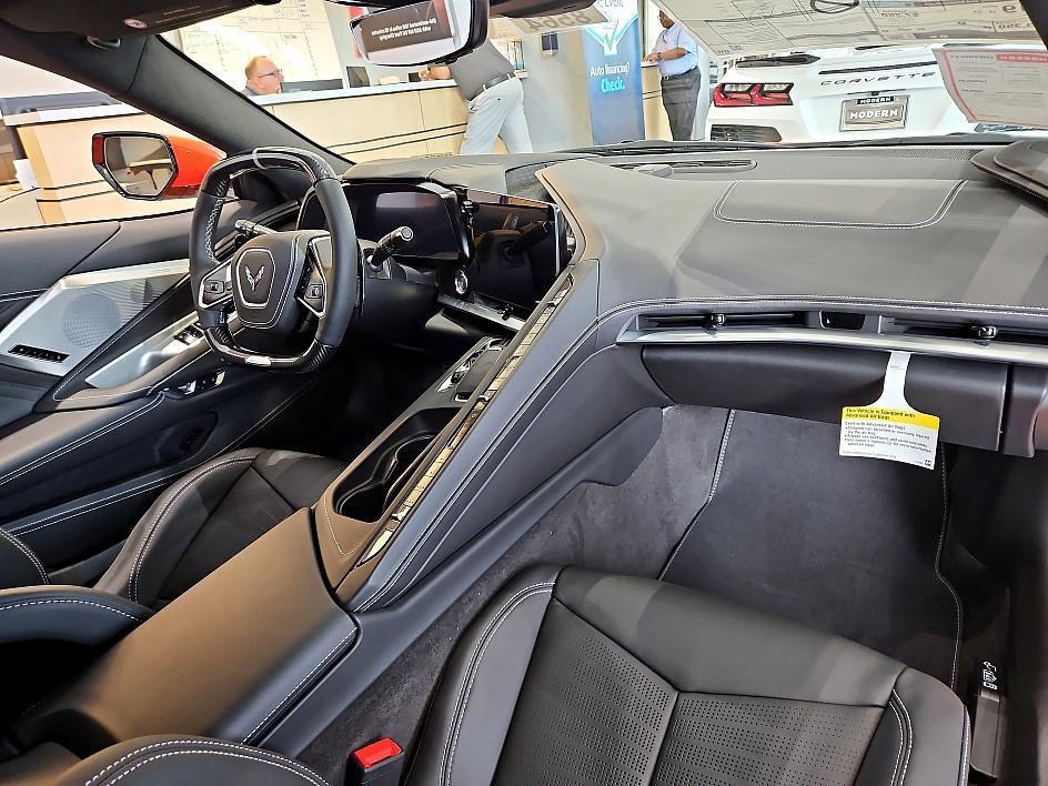 new 2025 Chevrolet Corvette car, priced at $123,342