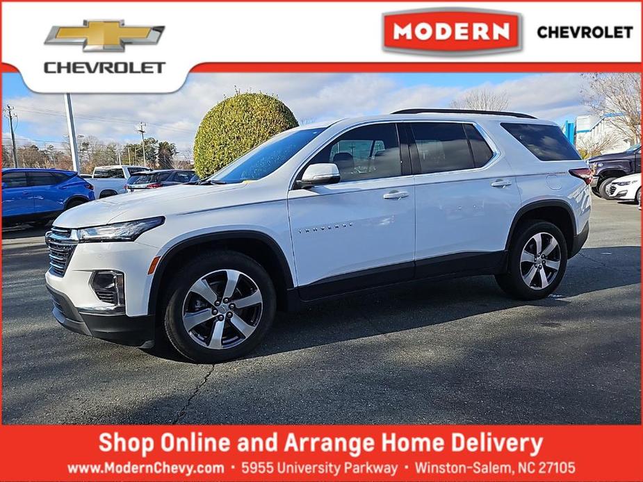 used 2022 Chevrolet Traverse car, priced at $35,503