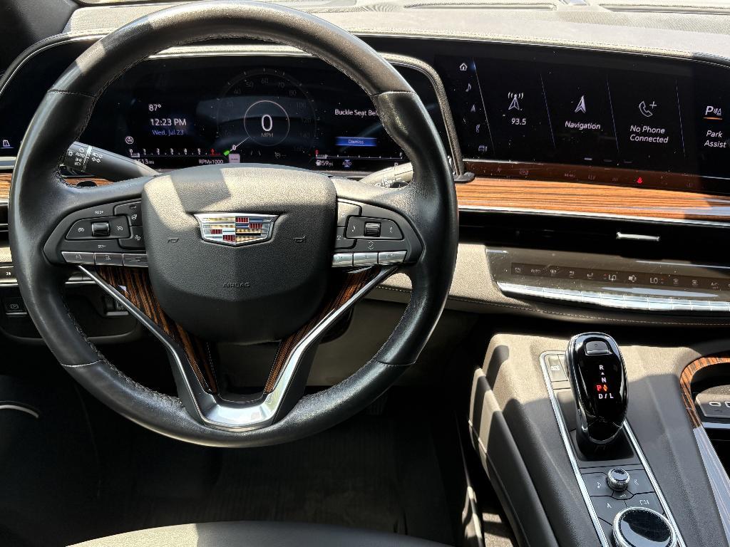 used 2023 Cadillac Escalade car, priced at $58,442