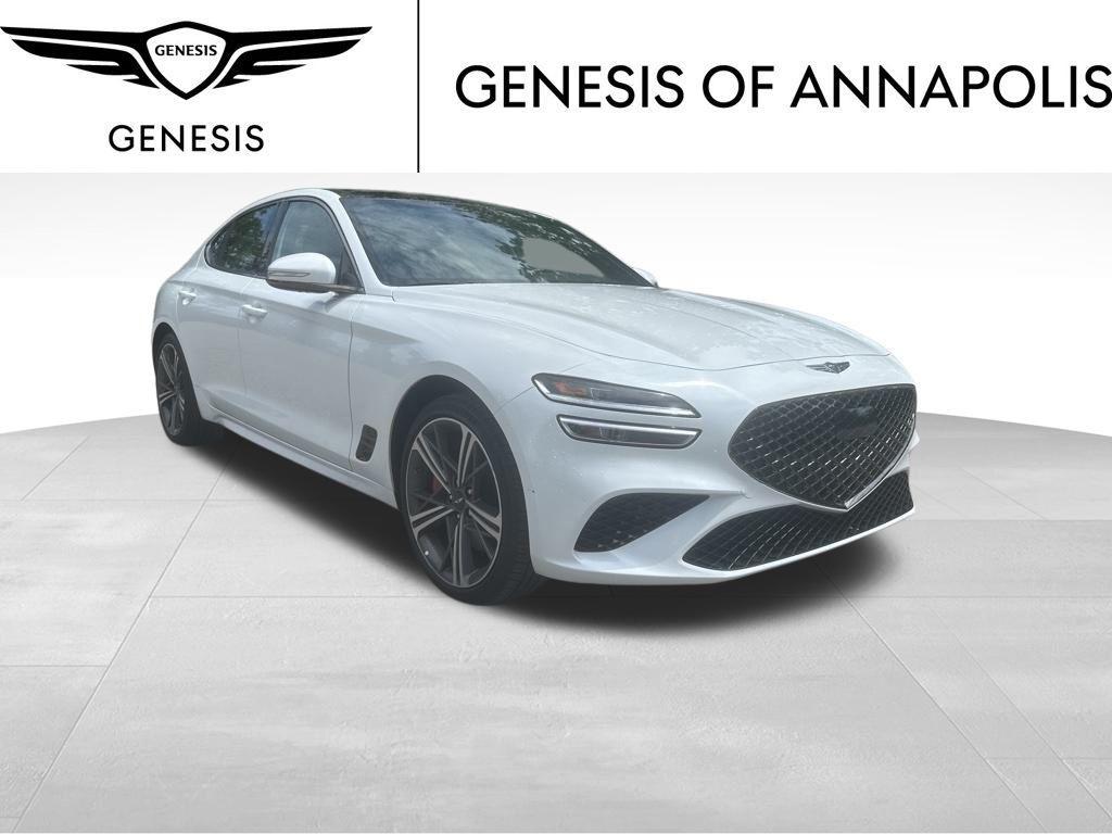 new 2025 Genesis G70 car, priced at $46,466