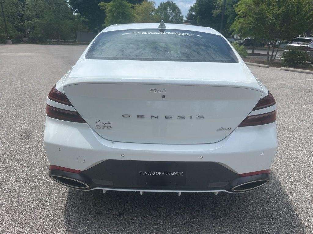 new 2025 Genesis G70 car, priced at $46,466