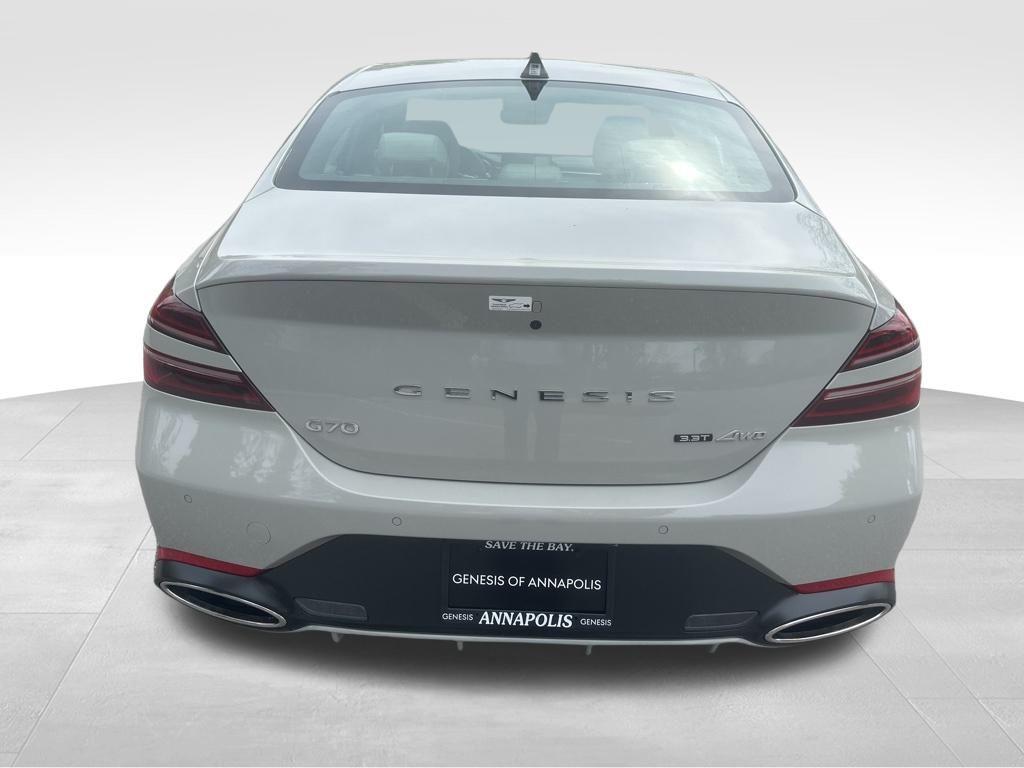 new 2025 Genesis G70 car, priced at $52,111
