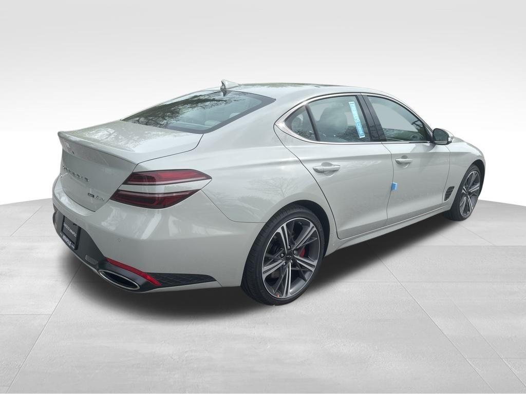 new 2025 Genesis G70 car, priced at $52,111