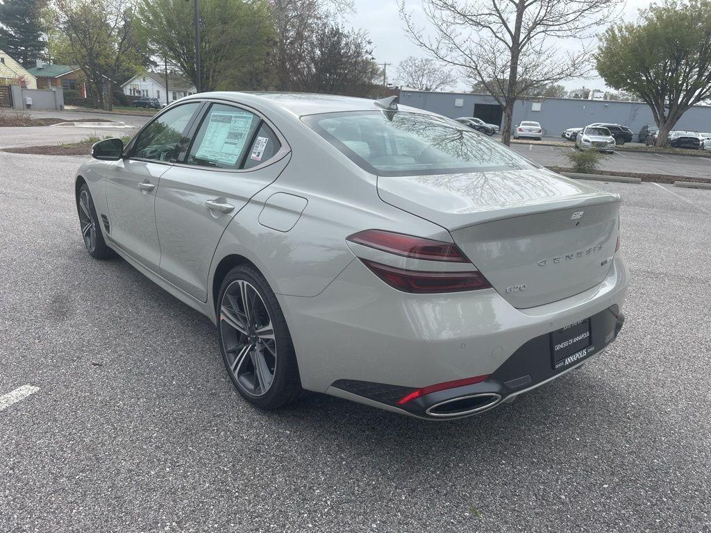 new 2025 Genesis G70 car, priced at $51,205