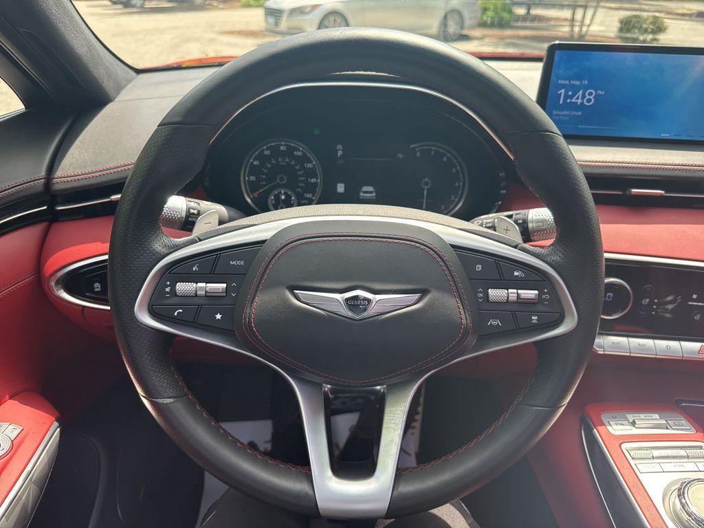 used 2023 Genesis GV70 car, priced at $47,202