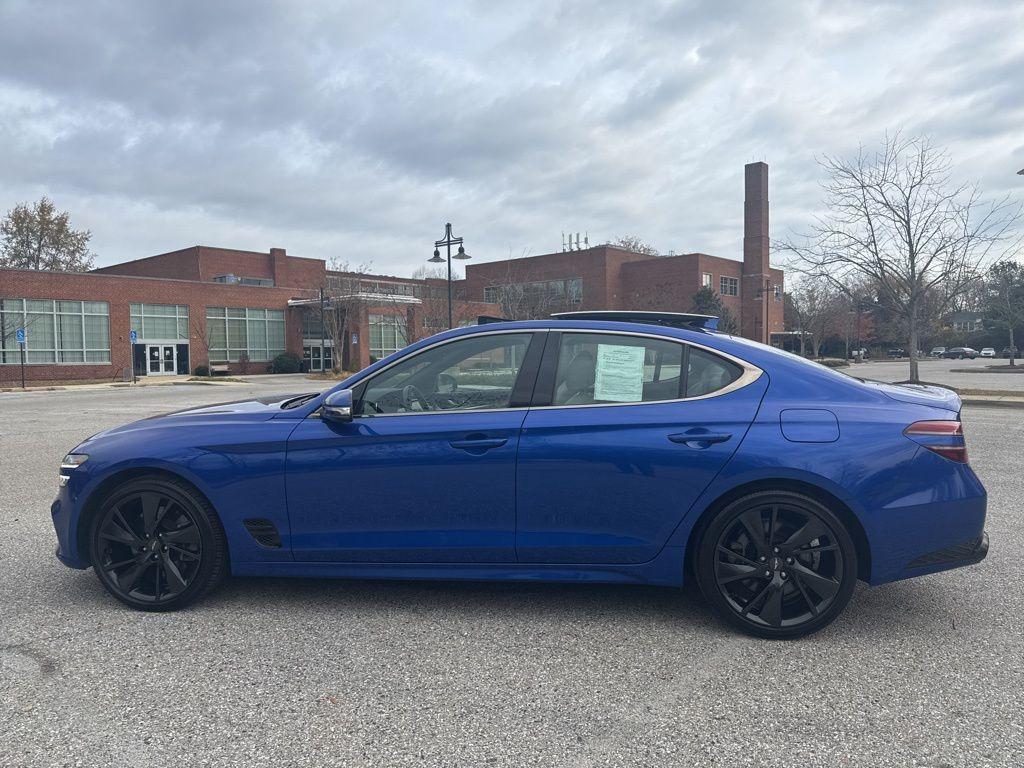 used 2023 Genesis G70 car, priced at $36,389