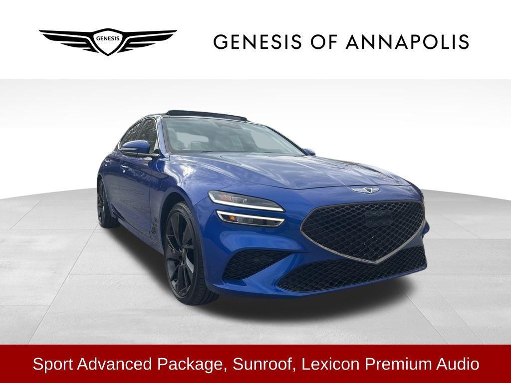 used 2023 Genesis G70 car, priced at $36,389