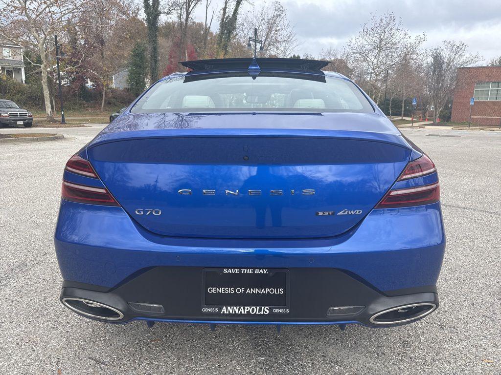 used 2023 Genesis G70 car, priced at $36,389