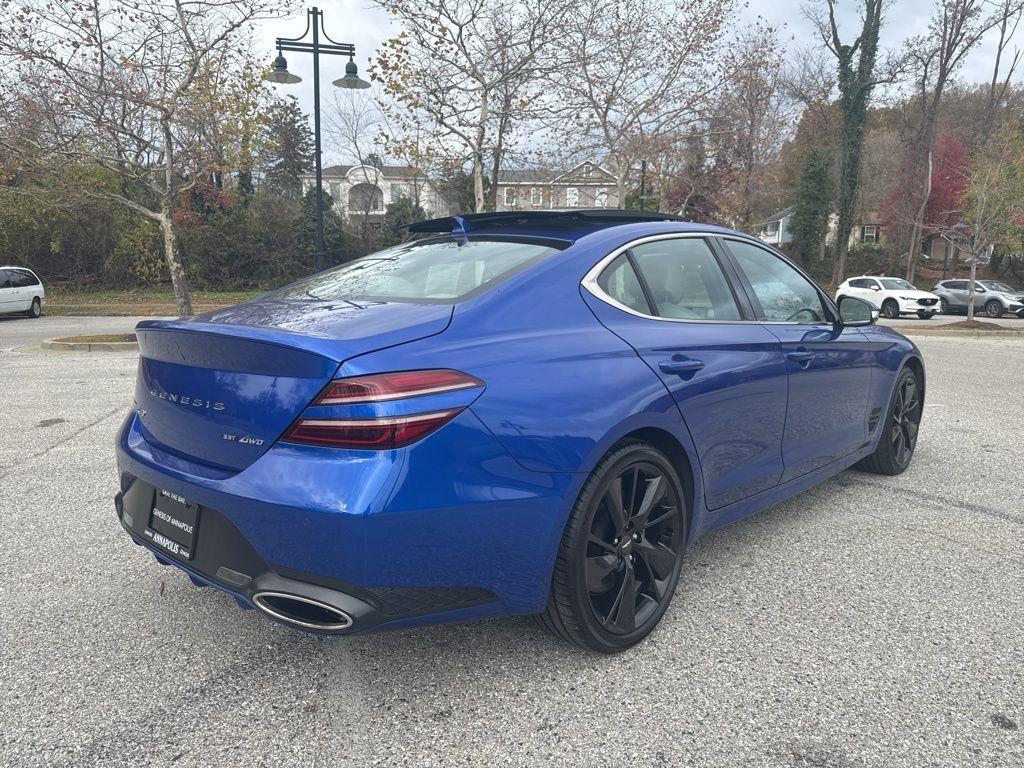 used 2023 Genesis G70 car, priced at $36,389