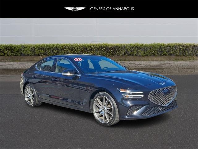 used 2022 Genesis G70 car, priced at $33,549