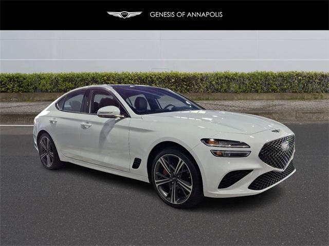 new 2024 Genesis G70 car, priced at $47,011