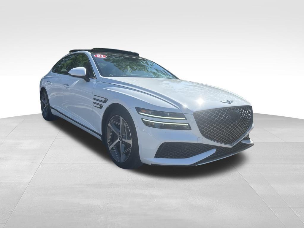 used 2023 Genesis G80 car, priced at $37,898