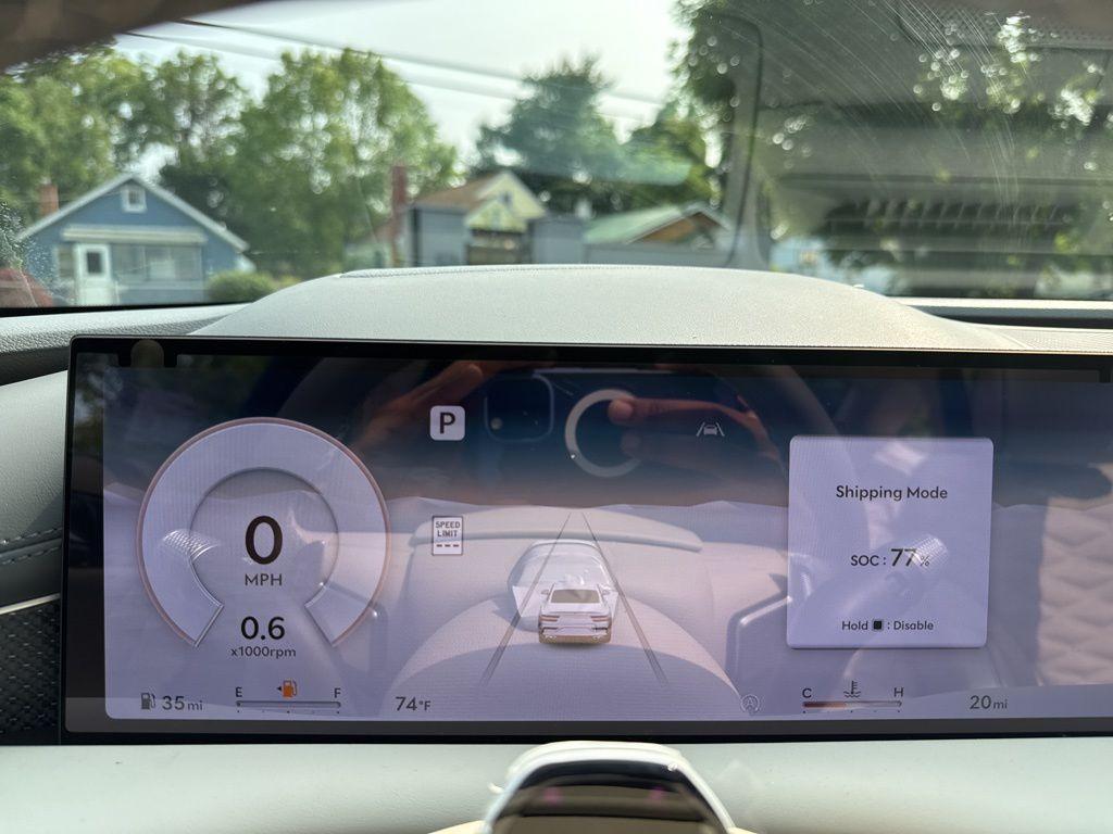 new 2025 Genesis G80 car, priced at $79,730