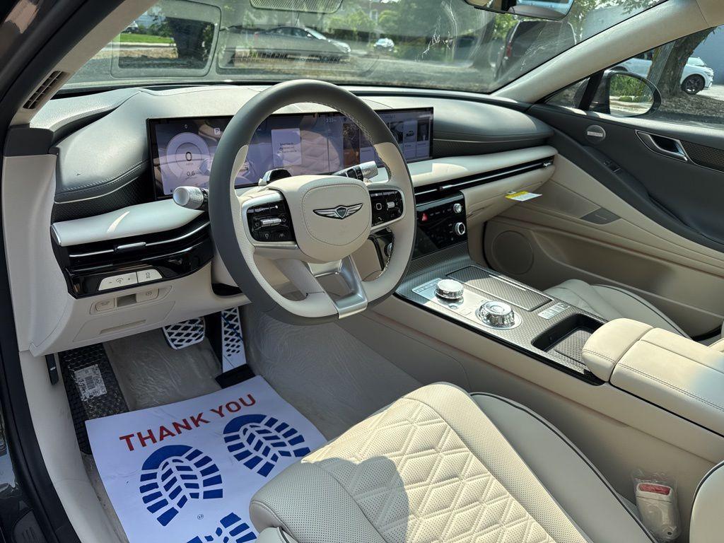 new 2025 Genesis G80 car, priced at $79,730