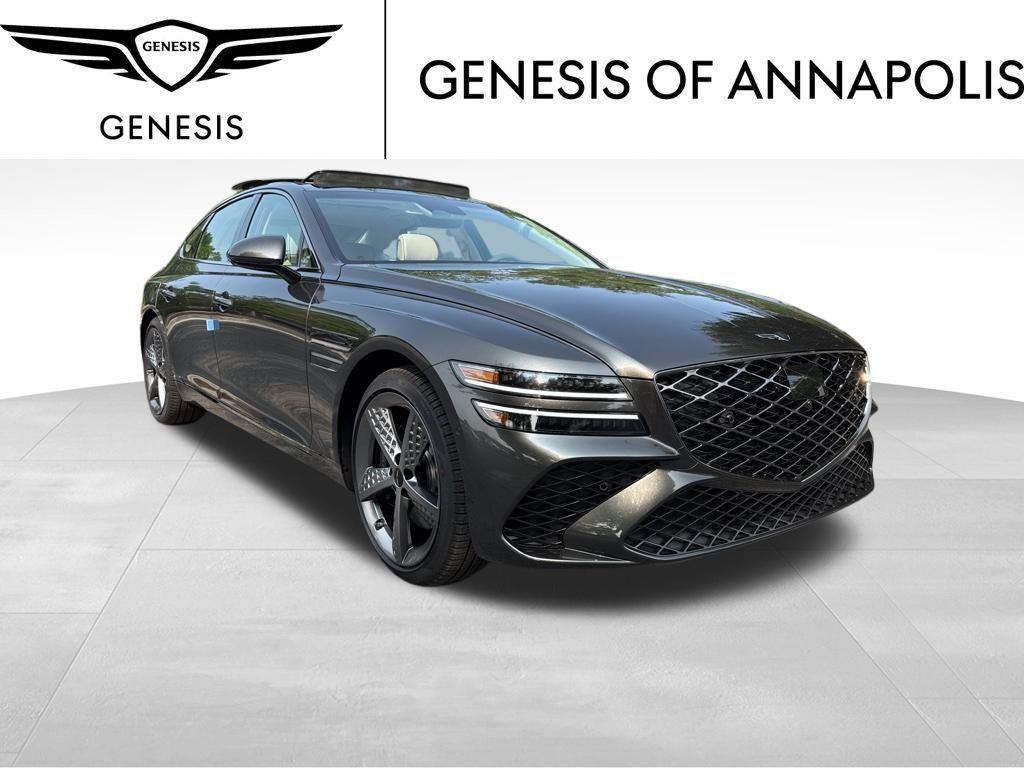 new 2025 Genesis G80 car, priced at $78,135