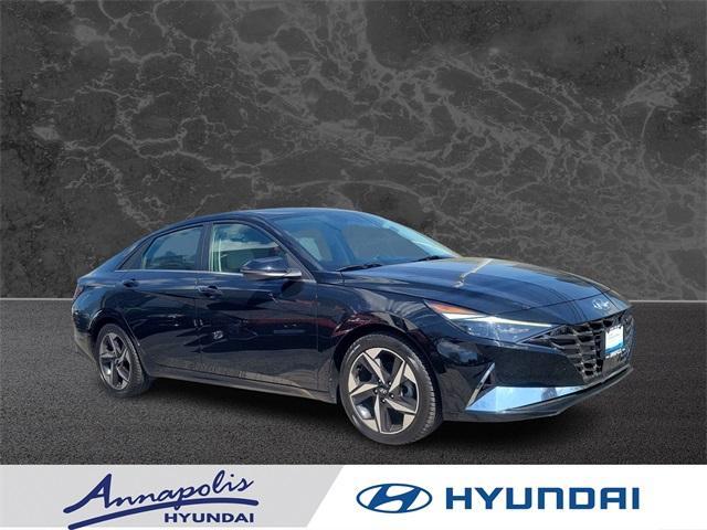used 2021 Hyundai Elantra HEV car, priced at $20,498