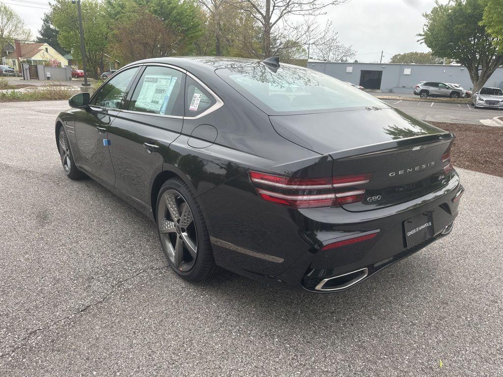 new 2025 Genesis G80 car, priced at $70,835