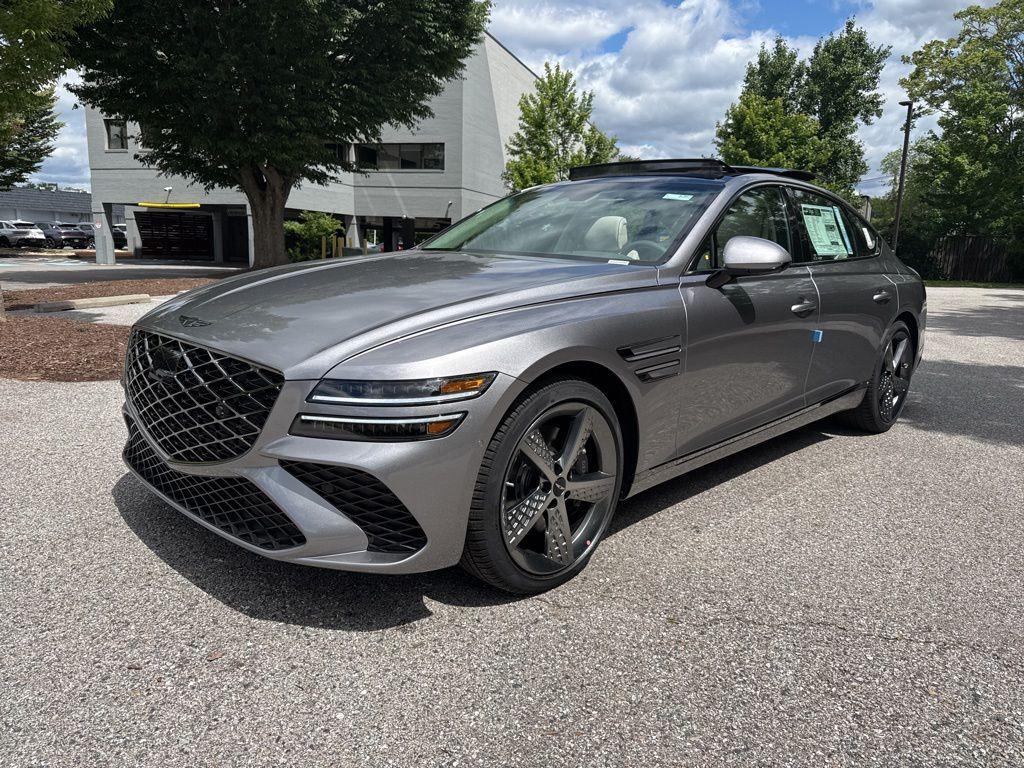 new 2025 Genesis G80 car, priced at $79,730
